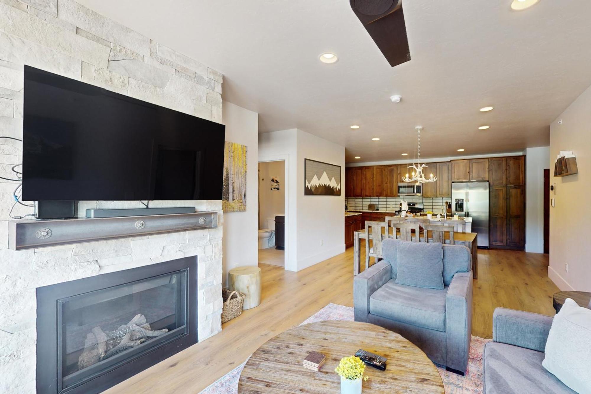 Blue River Flats Condos Silverthorne Rom bilde